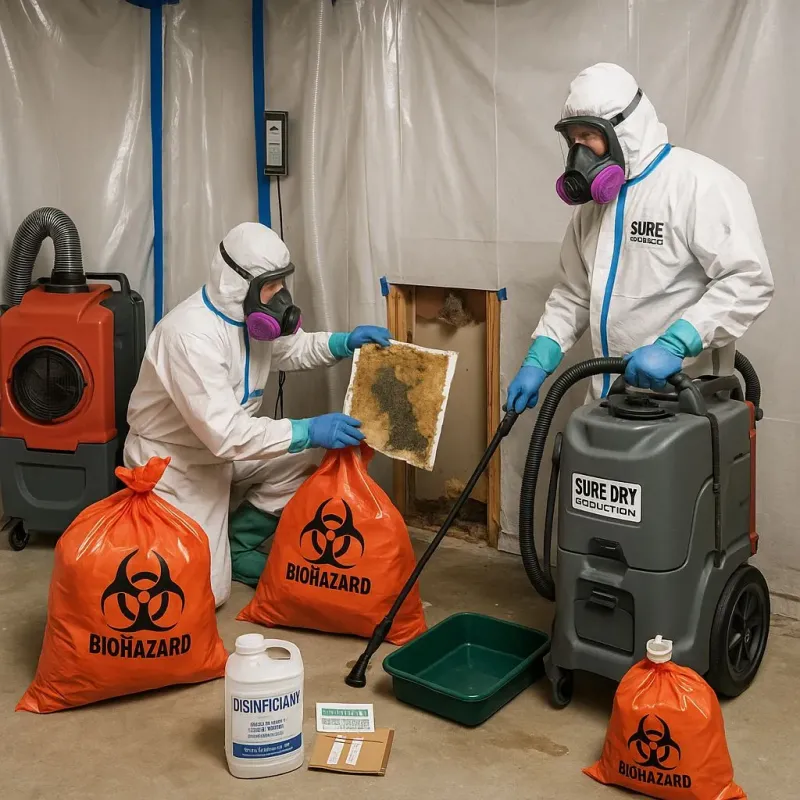 Contaminated Water Handling Protocols process in Eminence, KY