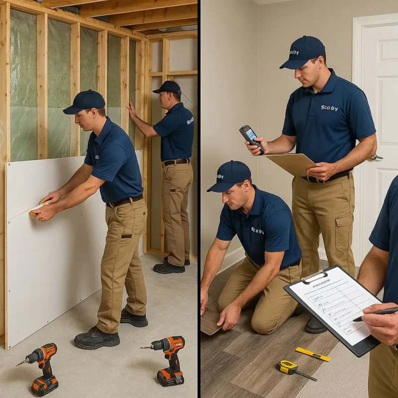 Repairs and Reconstruction process in Eminence, KY